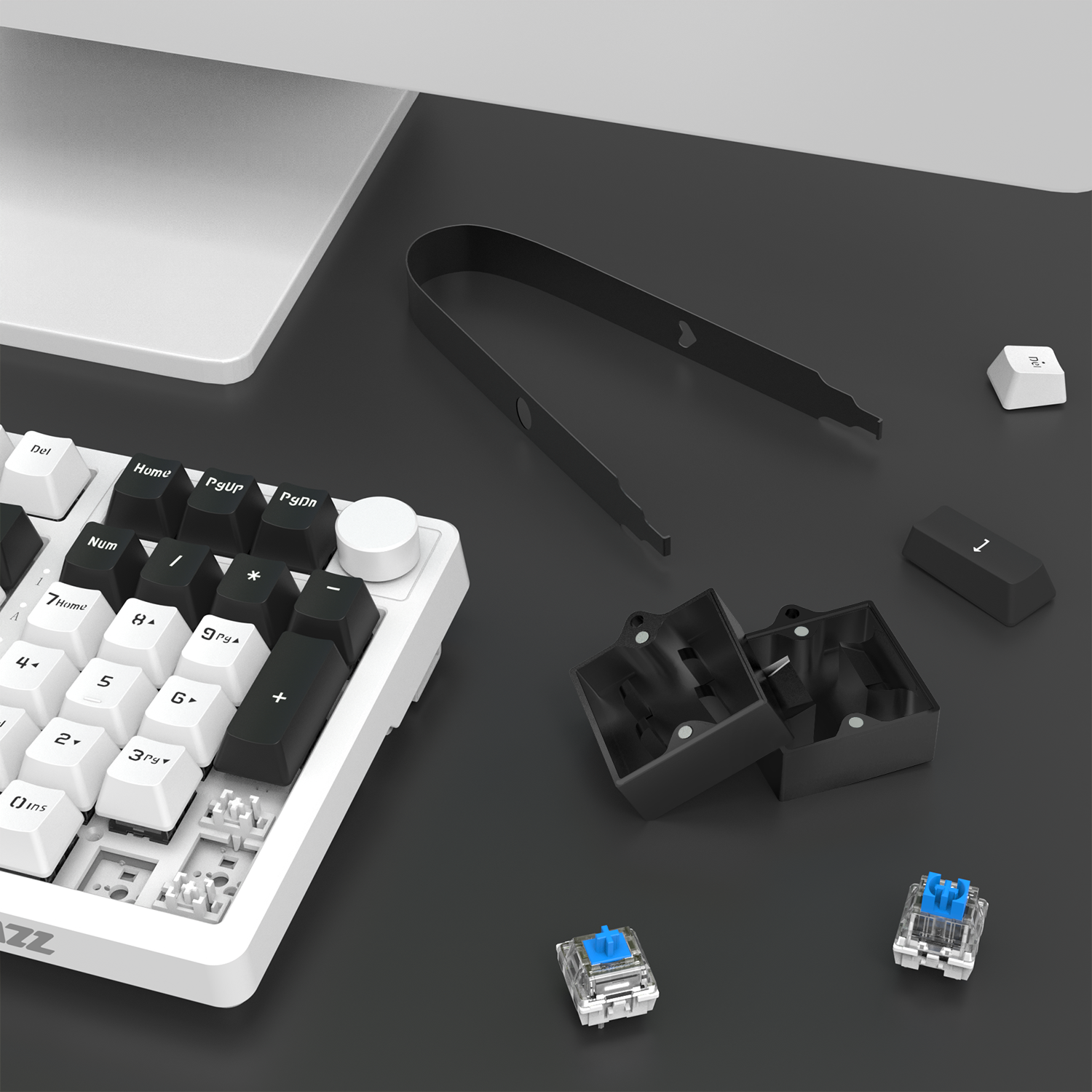 Switch Opener Kit with Switch Puller, Aluminum Mechanical Keyboard Switch Opener for Cherry MX Gateron Kailh Box Outemu Akko Panda Switch